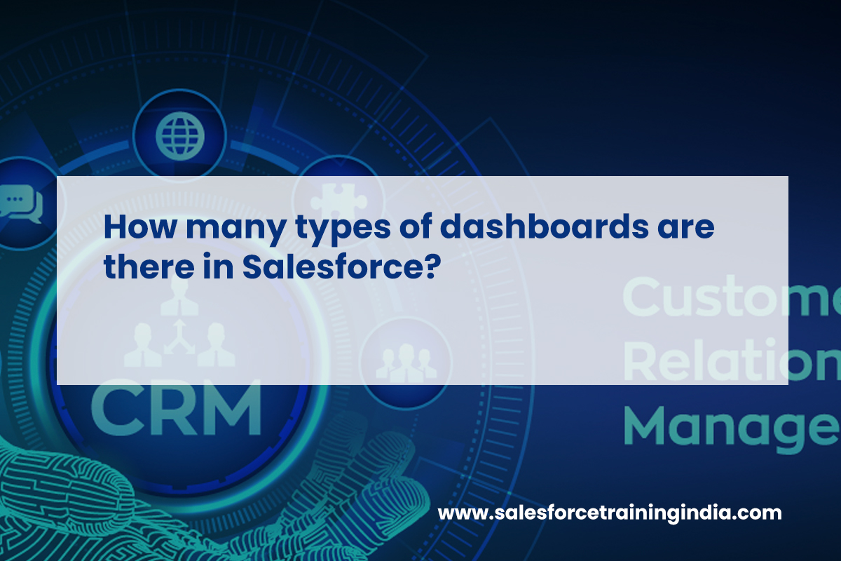 How many types of dashboards are there in Salesforce?