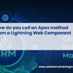 How do you call an Apex method from a Lightning Web Component?