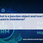 What is a junction object and how is it used in Salesforce?