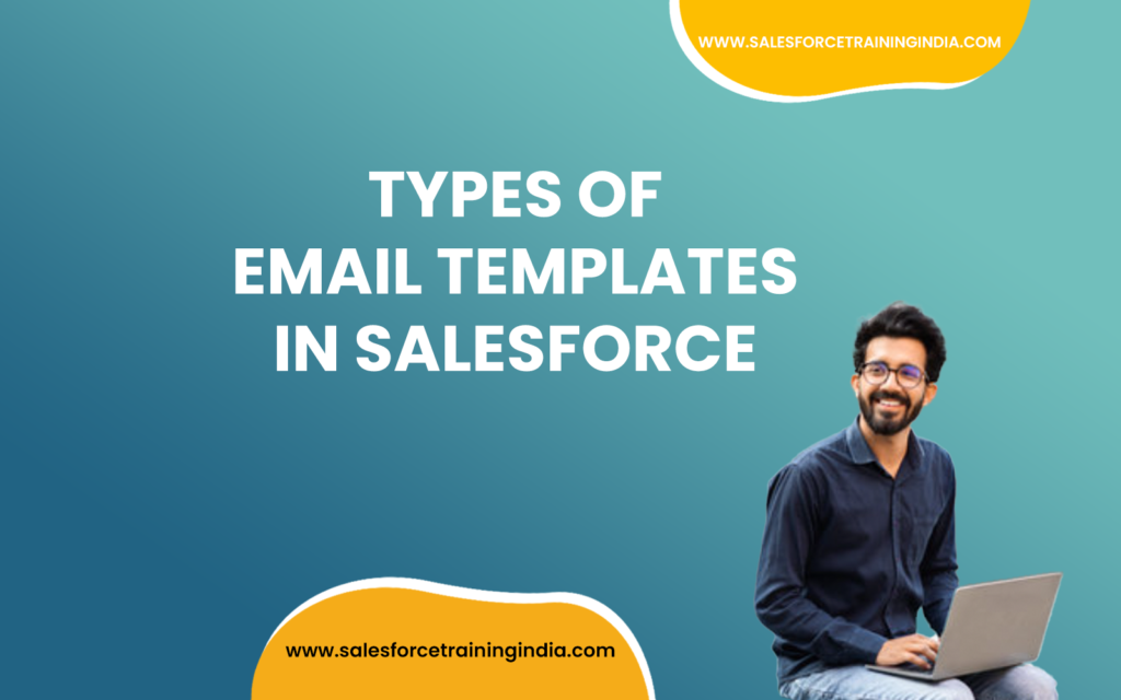 types of email templates in Salesforce