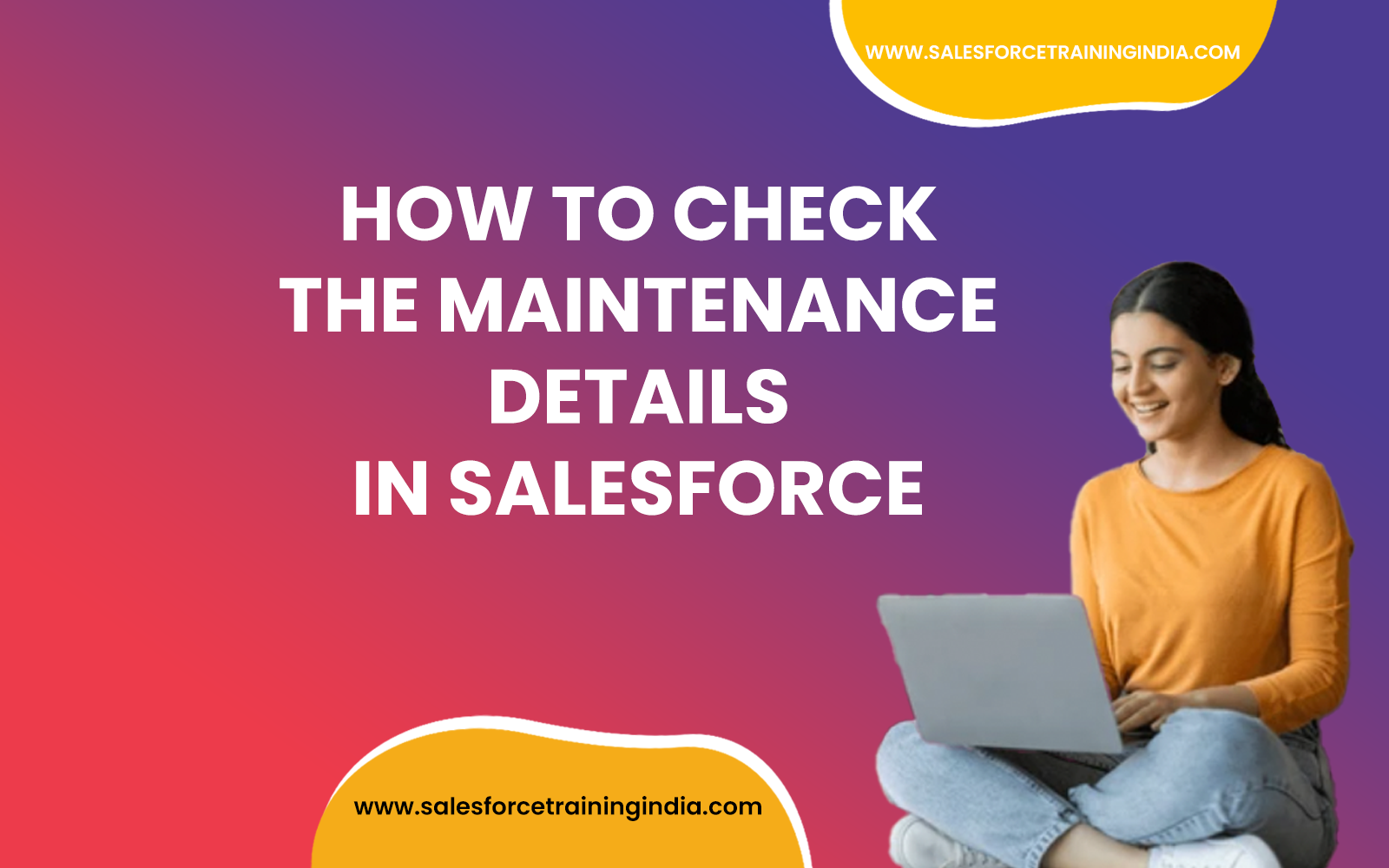 How to Check the Maintenance Details in Salesforce