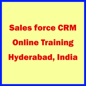 Salesforce CRM Admin Developer Training program and Certification