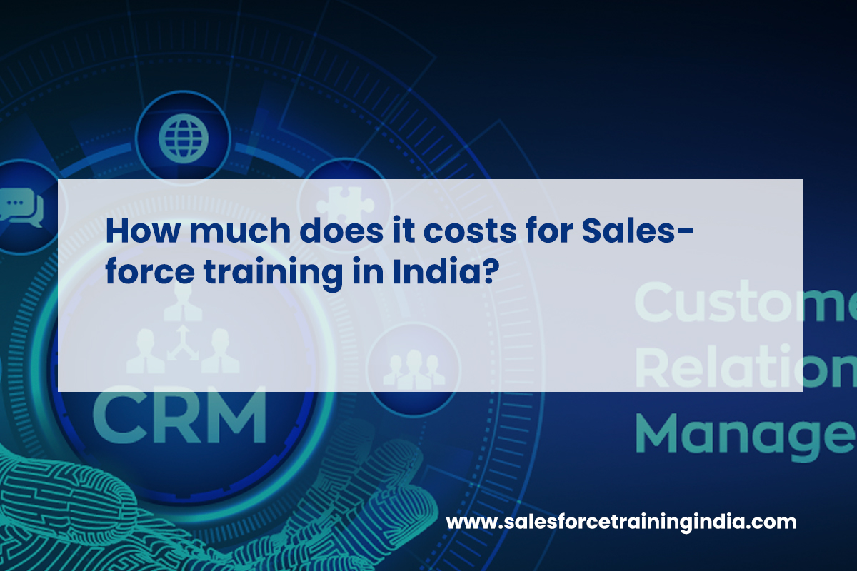 How much does it costs for Salesforce training in India?